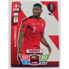 260 Breel Embolo CORE / Hero focis kártya (Switzerland) Qatar VB 2022