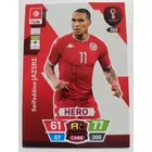 269 Seifeddine Jaziri CORE / Hero focis kártya (Tunisia) Qatar VB 2022