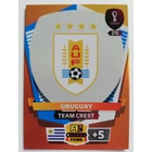275 Team Crest FANS / Team Crest focis kártya (Uruguay) Qatar VB 2022