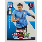 279 Darwin Núnez CORE / Hero focis kártya (Uruguay) Qatar VB 2022