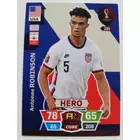 281 Antonee Robinson CORE / Hero focis kártya (USA) Qatar VB 2022