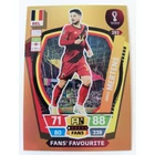 292 Dries Mertens FANS / Fans’ Favourite focis kártya (Belgium) Qatar VB 2022