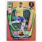 293 Thiago Silva FANS / Fans’ Favourite focis kártya (Brazil) Qatar VB 2022