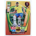 294 Casemiro FANS / Fans’ Favourite focis kártya (Brazil) Qatar VB 2022