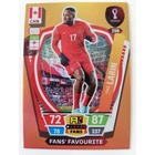 298 Cyle Larin FANS / Fans’ Favourite focis kártya (Canada) Qatar VB 2022