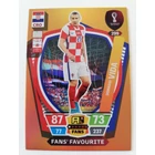 299 Domagoj Vida FANS / Fans’ Favourite focis kártya (Croatia) Qatar VB 2022