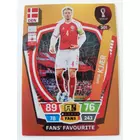 301 Simon Kjar FANS / Fans’ Favourite focis kártya (Denmark) Qatar VB 2022