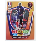 306 Paul Pogba FANS / Fans’ Favourite focis kártya (France) Qatar VB 2022