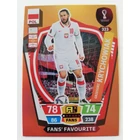 323 Grzegorz Krychowiak FANS / Fans’ Favourite focis kártya (Poland) Qatar VB 2022