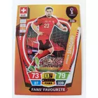 336 Xherdan Shaqiri FANS / Fans’ Favourite focis kártya (Switzerland) Qatar VB 2022