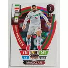 370 Saman Ghoddos POWER / Magician focis kártya (Iran) Qatar VB 2022