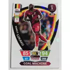 380 Romelu Lukaku POWER / Goal Machine focis kártya (Belgium) Qatar VB 2022