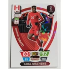 382 Jonathan David POWER / Goal Machine focis kártya (Canada) Qatar VB 2022