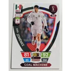 390 Raúl Jiménez POWER / Goal Machine focis kártya (Mexico) Qatar VB 2022