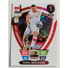 393 Robert Lewandowski POWER / Goal Machine focis kártya (Poland) Qatar VB 2022
