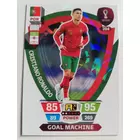 394 Cristiano Ronaldo POWER / Goal Machine focis kártya (Portugal) Qatar VB 2022