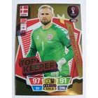 400 Kasper Schmeichel GOLD / Top Keeper focis kártya (Denmark) Qatar VB 2022