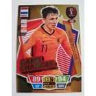 415 Steven Berghuis GOLD / Game Changer focis kártya (Netherlands) Qatar VB 2022