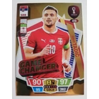 419 Dušan Tadić GOLD / Game Changer focis kártya (Serbia) Qatar VB 2022