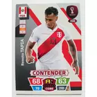 456 Renato Tapia CORE / Contender focis kártya (Peru) Qatar VB 2022