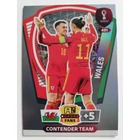 491 Contender Team FANS / Contender Team focis kártya (Wales) Qatar VB 2022