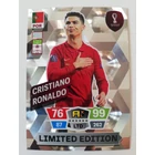 LE-CR Cristiano Ronaldo Limited Edition focis kártya (Portugal) Qatar VB 2022