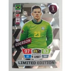 LE-E Ederson Limited Edition focis kártya (Brazil) Qatar VB 2022