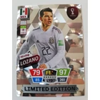 LE-HL Hirving Lozano Limited Edition focis kártya (Mexico) Qatar VB 2022
