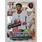 LE-JB Jude Bellingham Limited Edition focis kártya (England) Qatar VB 2022