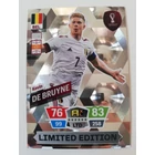 LE-KDB Kevin De Bruyne Limited Edition focis kártya (Belgium) Qatar VB 2022