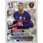 LE-KM Kylian Mbappé Limited Edition focis kártya (France) Qatar VB 2022