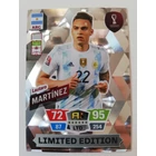 LE-LMA Lautaro Martínez Limited Edition focis kártya (Argentina) Qatar VB 2022