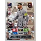 LE-MR Mathew Ryan Limited Edition focis kártya (Australia) Qatar VB 2022