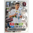 LE-PD Paulo Dybala Limited Edition focis kártya (Argentina) Qatar VB 2022