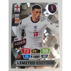 LE-PF Phil Foden Limited Edition focis kártya (England) Qatar VB 2022