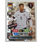 LE-TW Timo Werner Limited Edition focis kártya (Germany) Qatar VB 2022