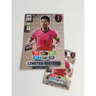 XXL-HMS Heung Min Son XXL Limited Edition focis kártya (South Korea) Qatar VB 2022