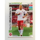 45 Martin Braithwaite Team Mate (Denmark)" RTE2020 focis kártya