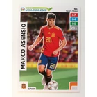 61 Marco Asensio Team Mate (Spain)" RTE2020 focis kártya