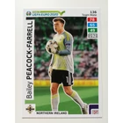 136 Bailey Peacock Team Mate (Northern Ireland)" RTE2020 focis kártya