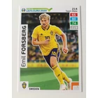 214 Emil Forsberg Team Mate (Sweden)" RTE2020 focis kártya 214 Emil Forsberg Team Mate (Sweden)" RTE2020 focis kártya