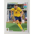 216 Marcus Berg Team Mate (Sweden)" RTE2020 focis kártya