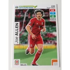 230 Joe Allen Team Mate (Wales)" RTE2020 focis kártya