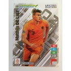 LE-MDL Matthijs de Ligt Limited Edition (Netherlands)" RTE2020 focis kártya