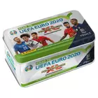 Diszdoboz focis kártyákhoz Road to Euro2020 - NAGY Gyári bontatlan csomagolás 51 kártyával
