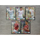 5 darabos Limited fociskártya szett GERA SZALAI NAGY KLEINHEISLER DZSUDZSÁK focis kártya