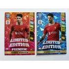 Kép 1/3 - LE-DSZ és LEP-DSZ Dominik Szoboszlai Limited Edition és PREMIUM focis kártya (Liverpool) FIFA365 2024-25 EGYÜTT