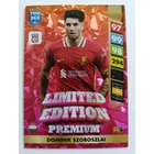 Kép 3/3 - LE-DSZ és LEP-DSZ Dominik Szoboszlai Limited Edition és PREMIUM focis kártya (Liverpool) FIFA365 2024-25 EGYÜTT