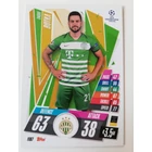 Kép 8/17 - 16 darabos FERENCVÁROS fociskártya szett Match Attax Champions League 2020-21
