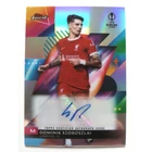 Kép 1/2 - TOPPS  Finest UCL & UEL 2023-24 SZOBOSZLAI Dominik (Liverpool) AUTOGRAPH saját kezűleg aláírt focis kártya A-DS
